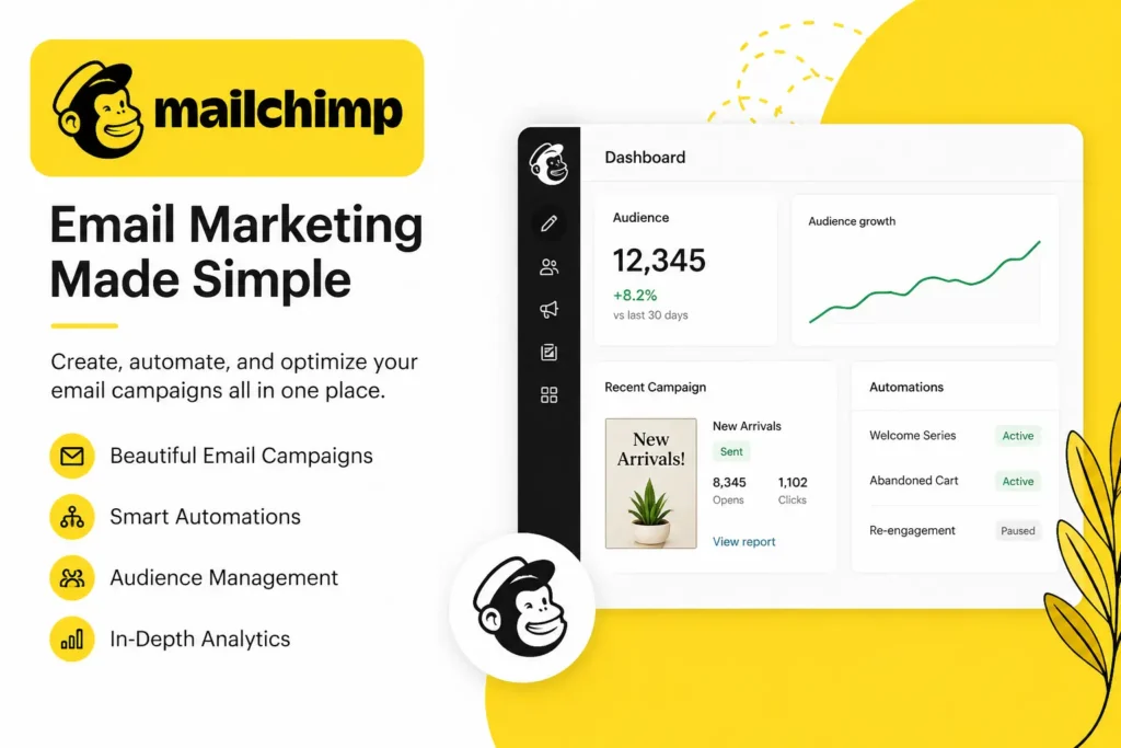 Mailchimp – Email marketing for blogging success